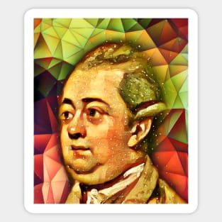 Edward Gibbon Snow Portrait | Edward Gibbon Artwork 15 Sticker